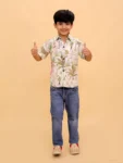 Bagh-i-Bold Jungle Print Boys Shirt