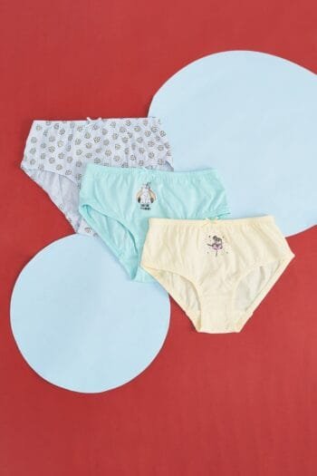 Multi-coloured Assorted Boys Regular Fit Brief