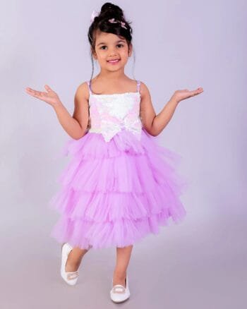 Cotton Candy Dream Girls Tulle Dress